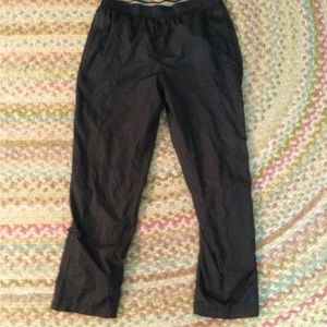 Black-lined athletic pants